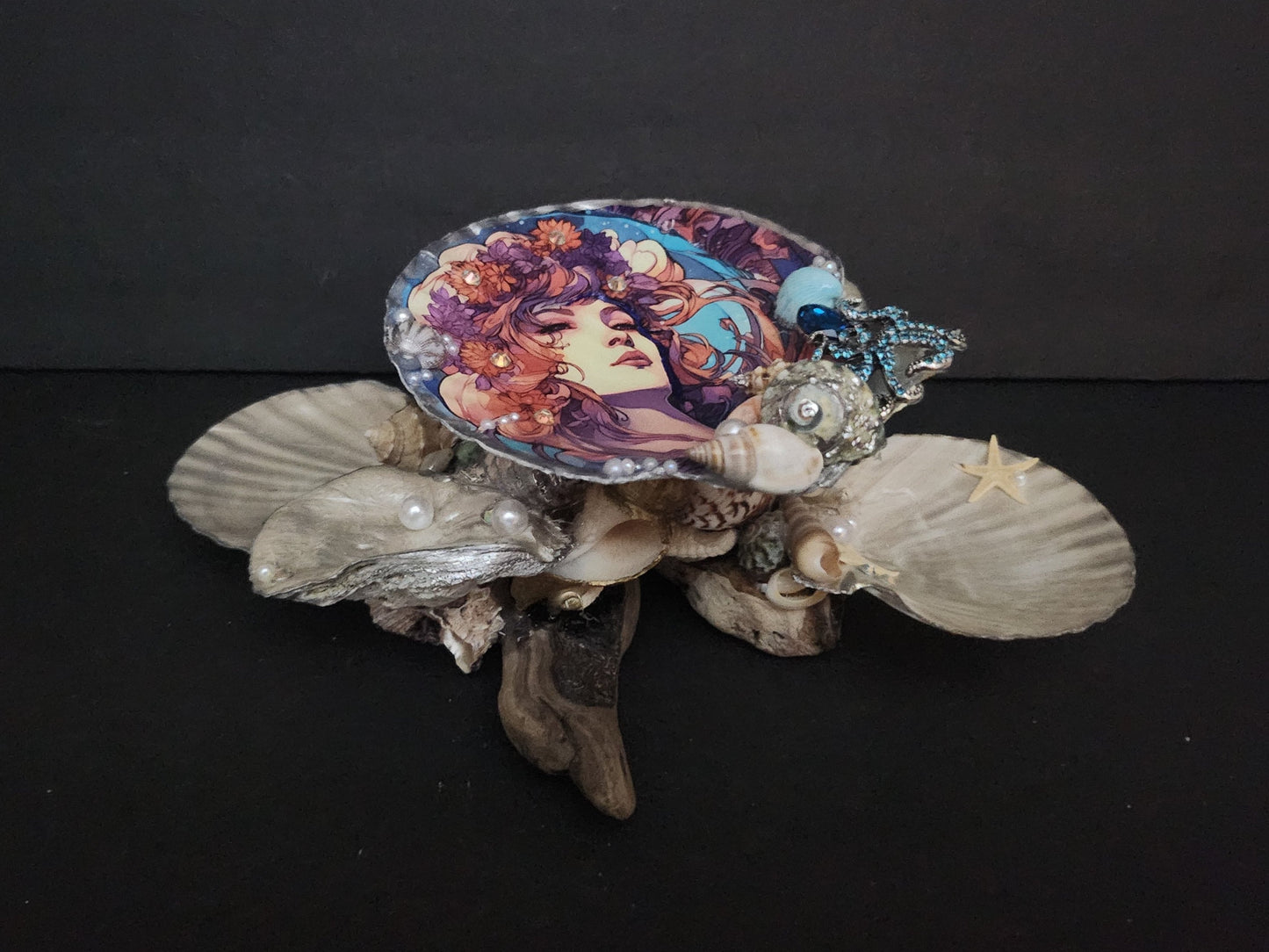 Decoupage Sea Shell - Option 9