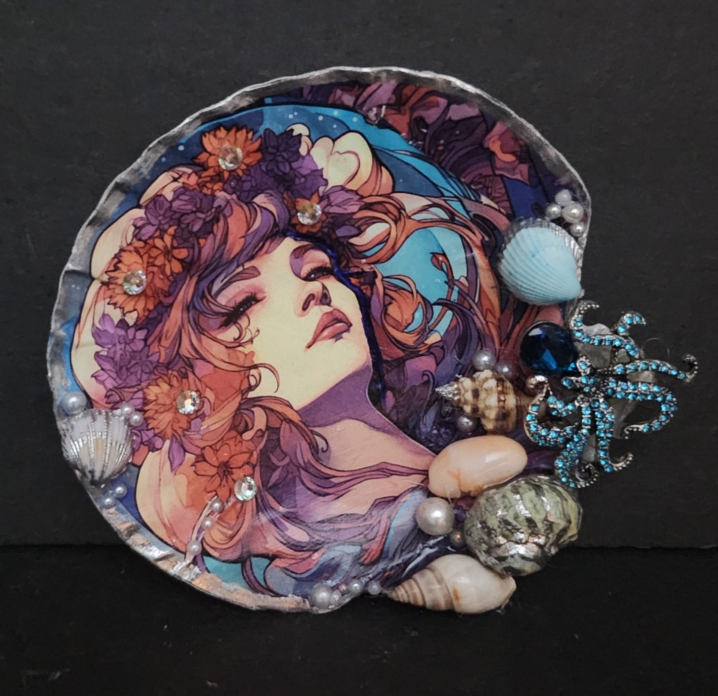 Decoupage Sea Shell - Option 9