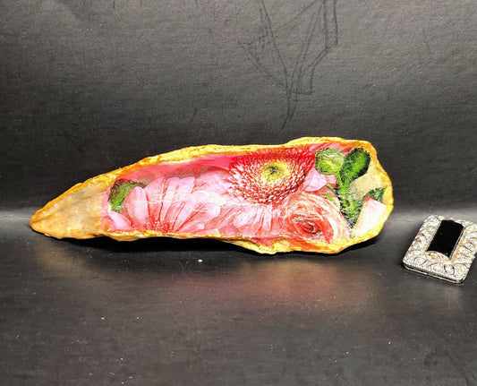 Decoupage Oyster Shell - Option 1