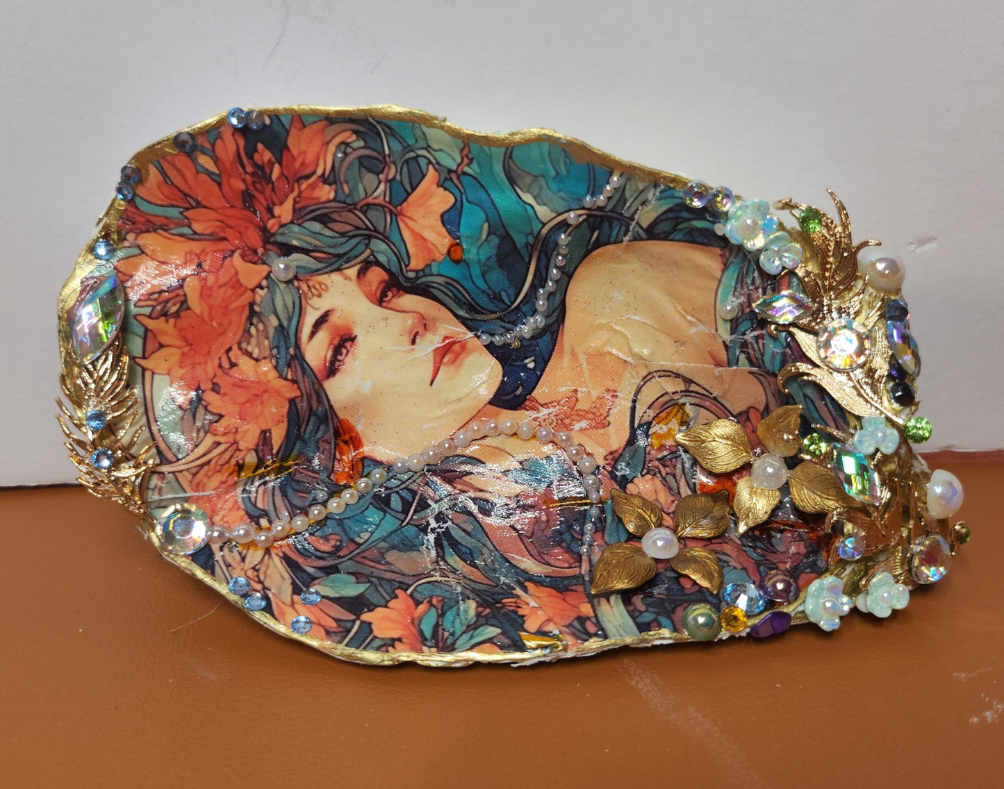 Decoupage XL Oyster Shell - Option 5