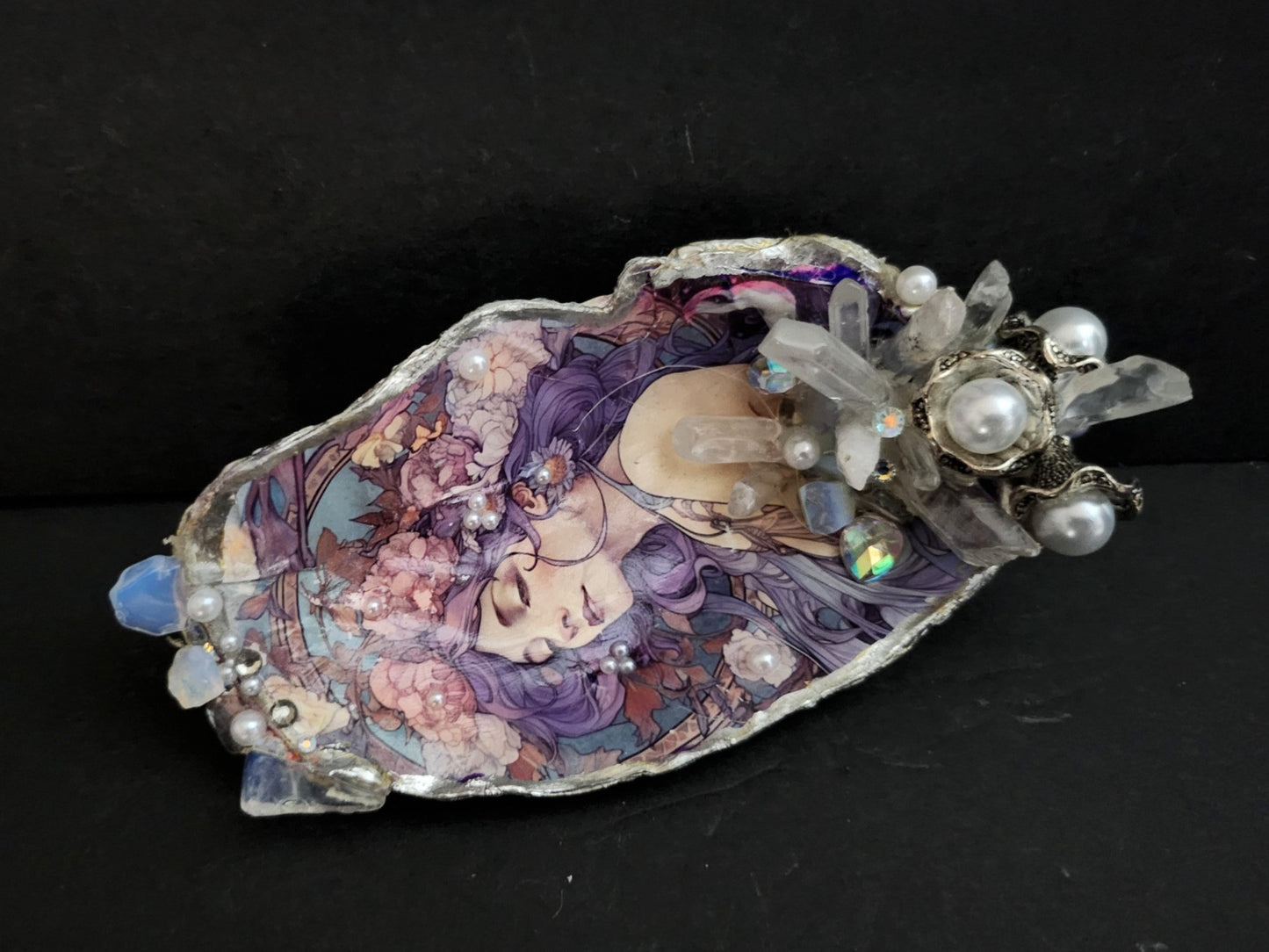 Decoupage XL Oyster Shell - Option 2