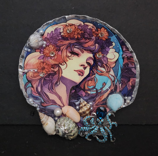 Decoupage Sea Shell - Option 9