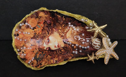 Decoupage XL Oyster Shell - Option 14