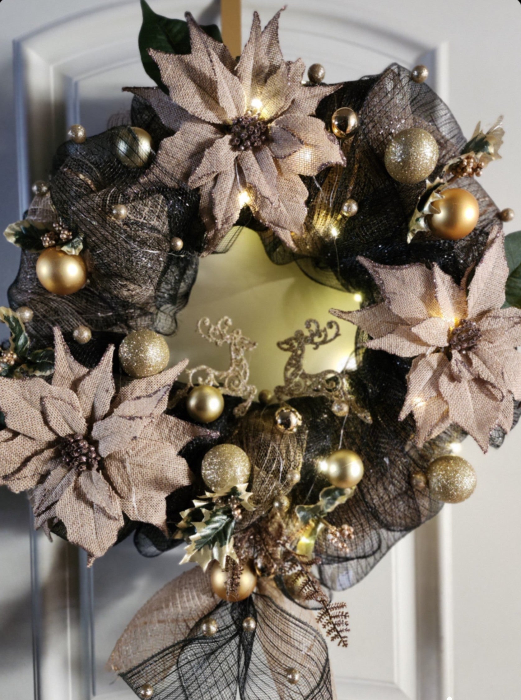 Christmas Rustic Cheer Wreath