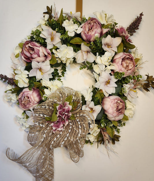 Floral Serenity Wreath
