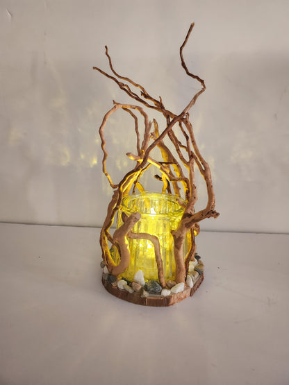 Glow Art Candle Holder - Option 15