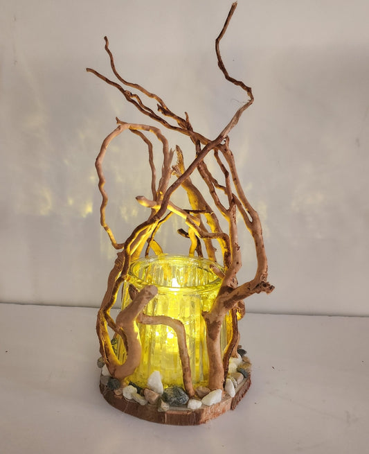 Glow Art Candle Holder - Option 15