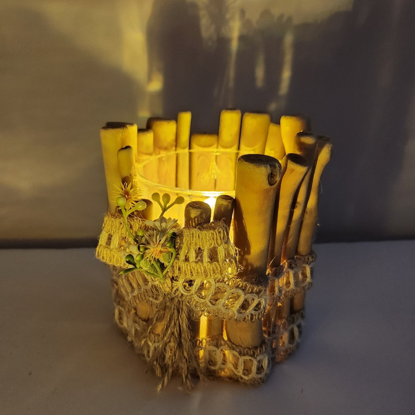 Glow Art Candle Holder - Option 4