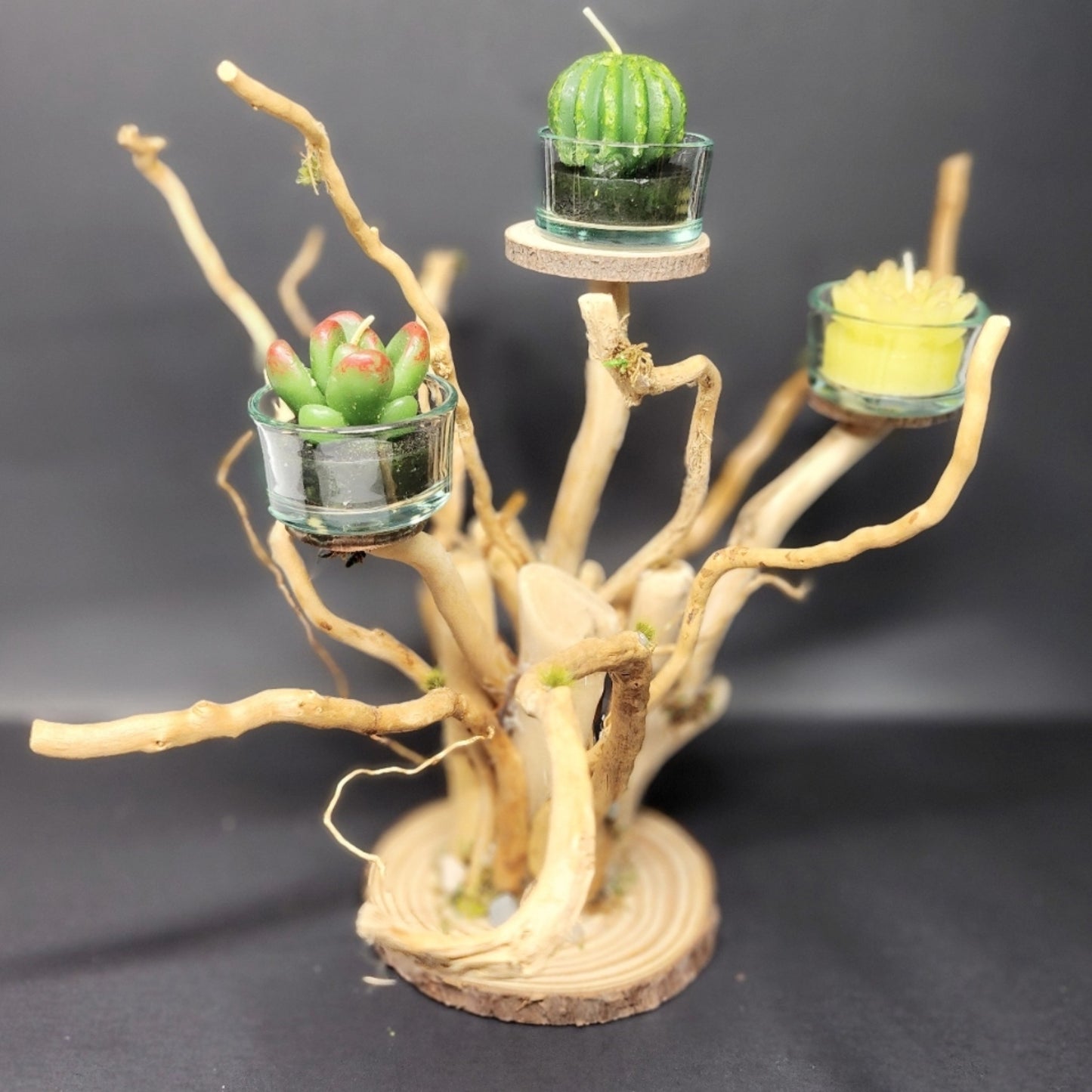 Glow Art Candle Holder - Option 8