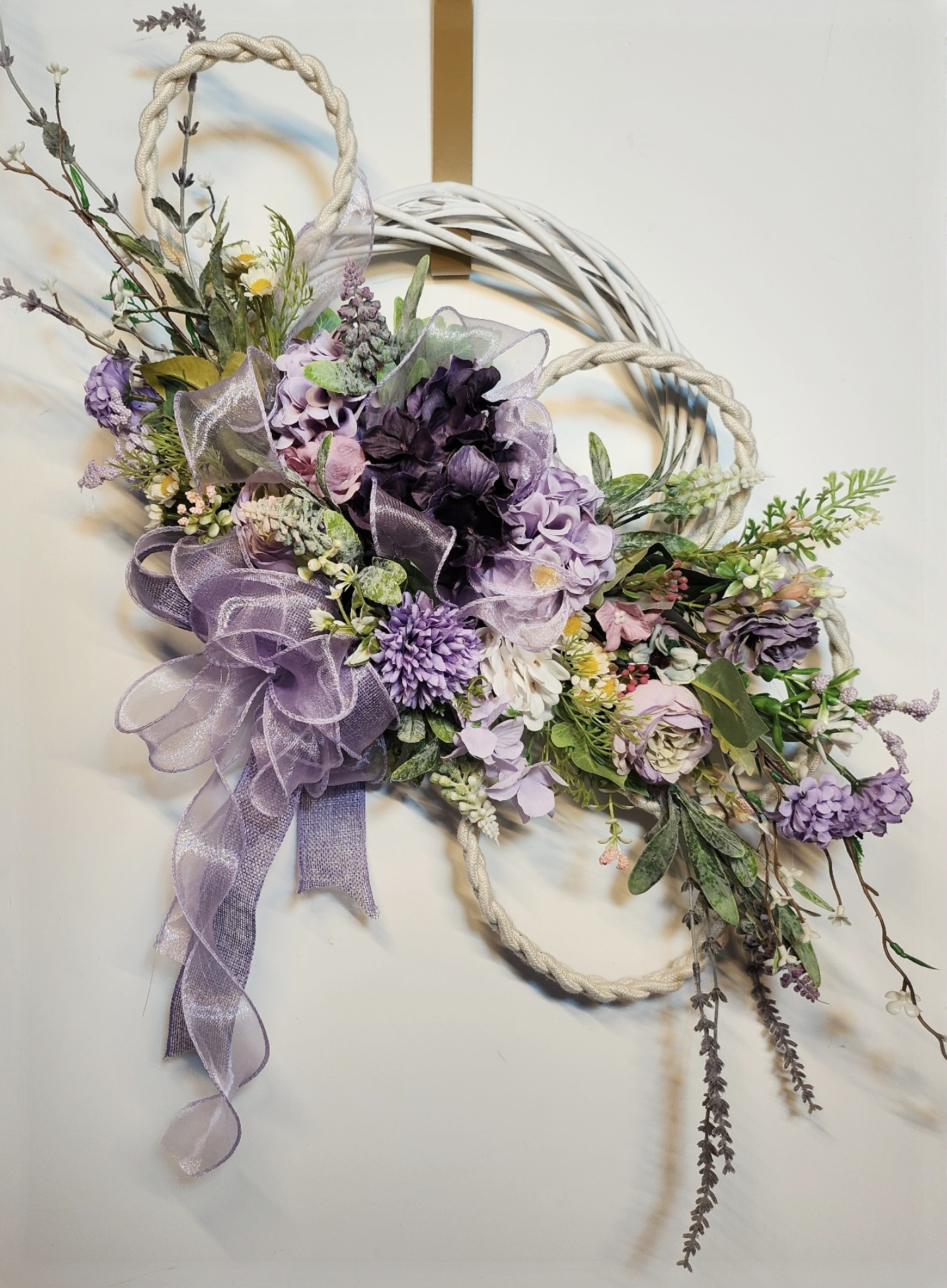 Lavender Fields Elegance Wreath | Home Decor | Beautiful Addition
