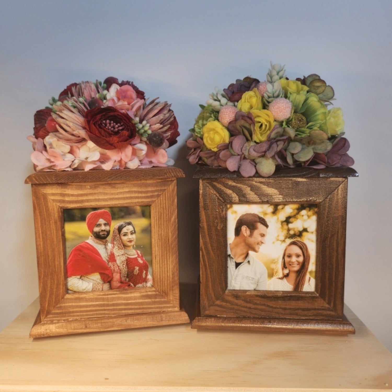Floral Memoir Keepsake Box - Elegant Memory Storage & Decorative Piece